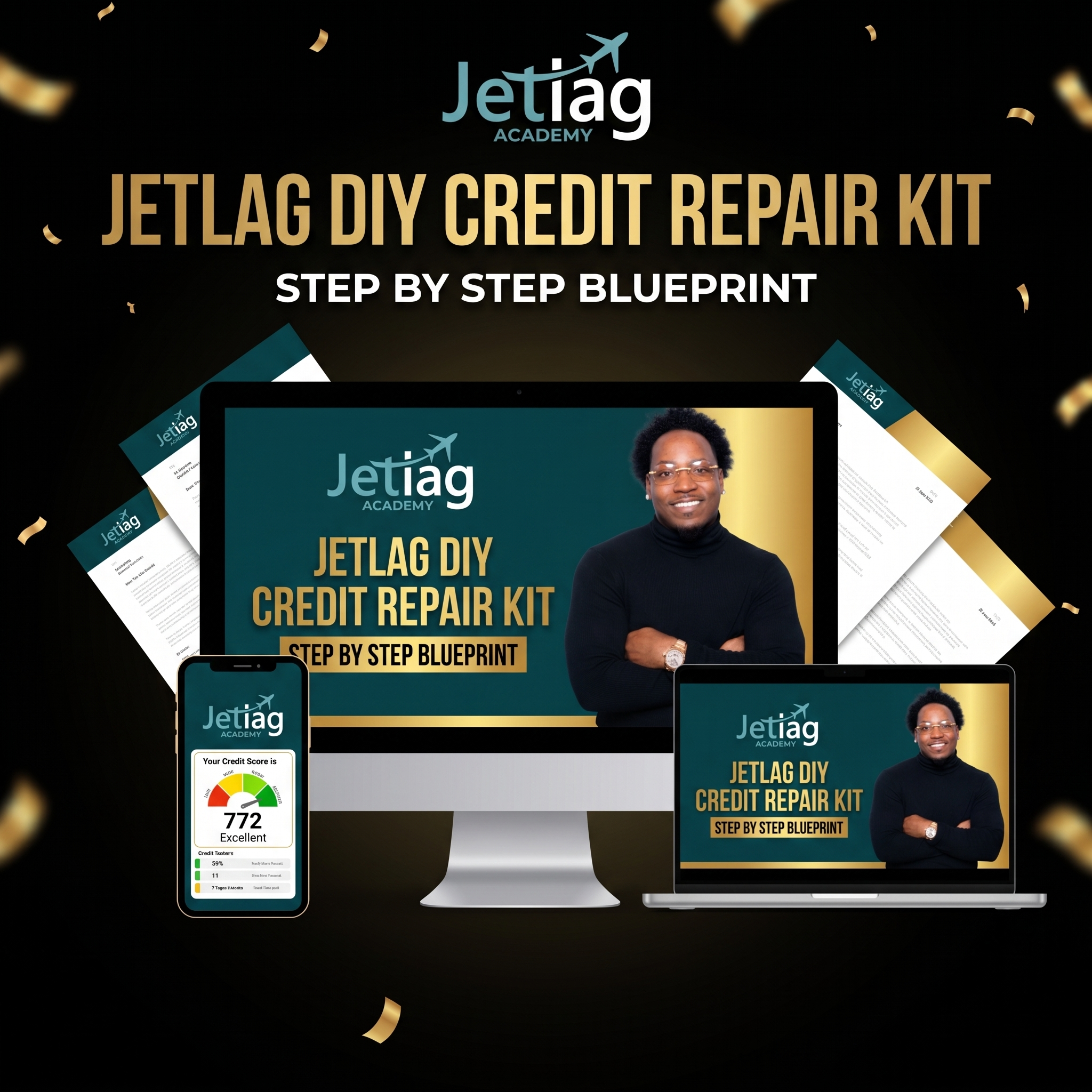 Jetlag DIY Credit Repair Kit — Step by Step Blueprint